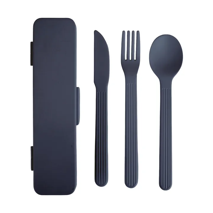 Tina bestekset - Blauw Pantone 2379C - Sagaform