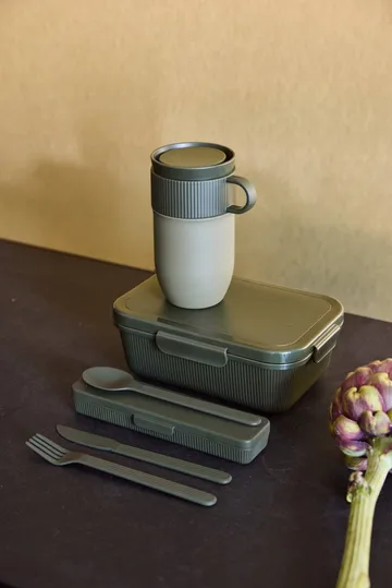 Tina bestekset - Groen Pantone 4228C - Sagaform