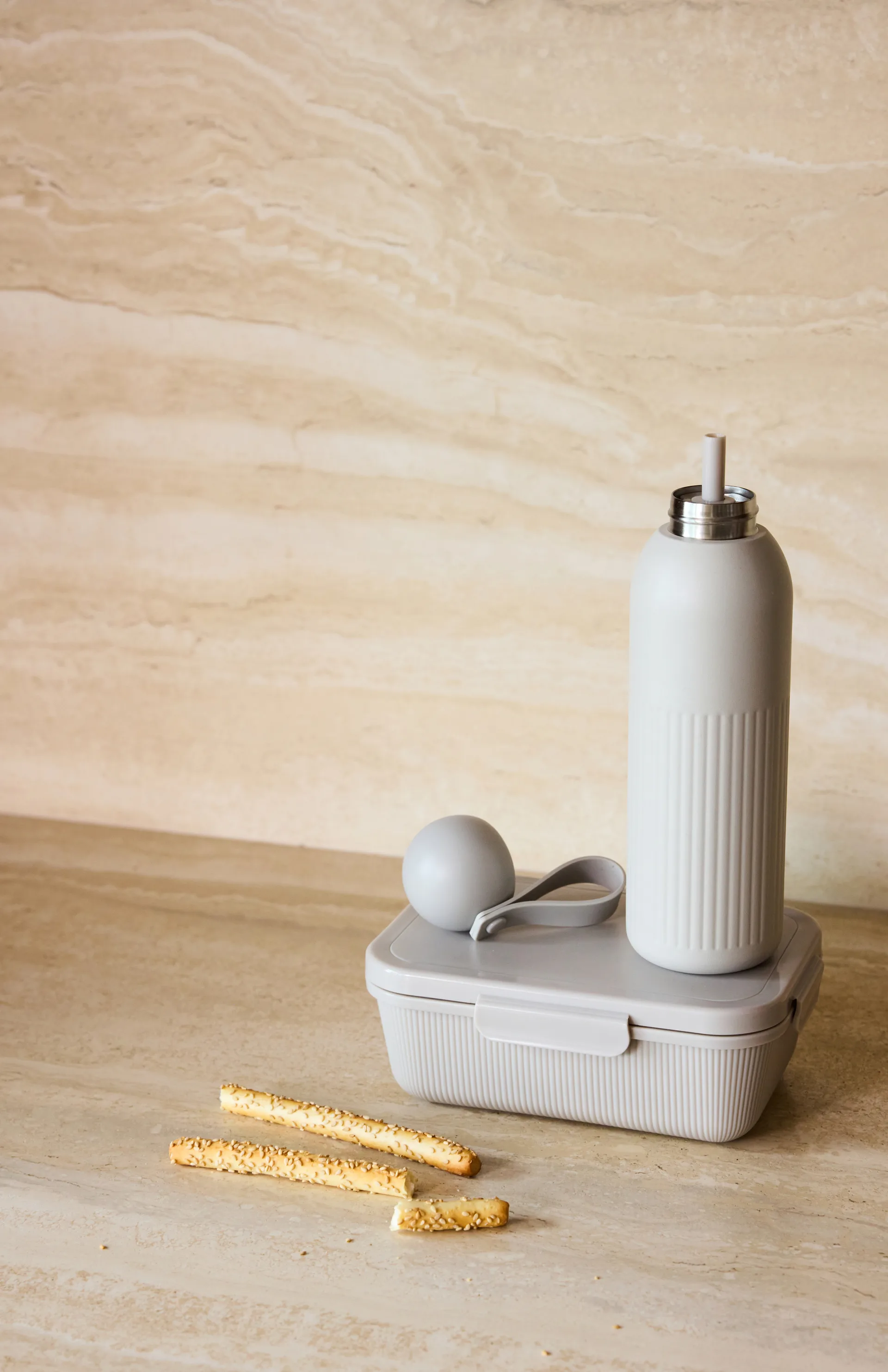 Tina lunchbox 1,1 L, Beige-warm grijs Sagaform