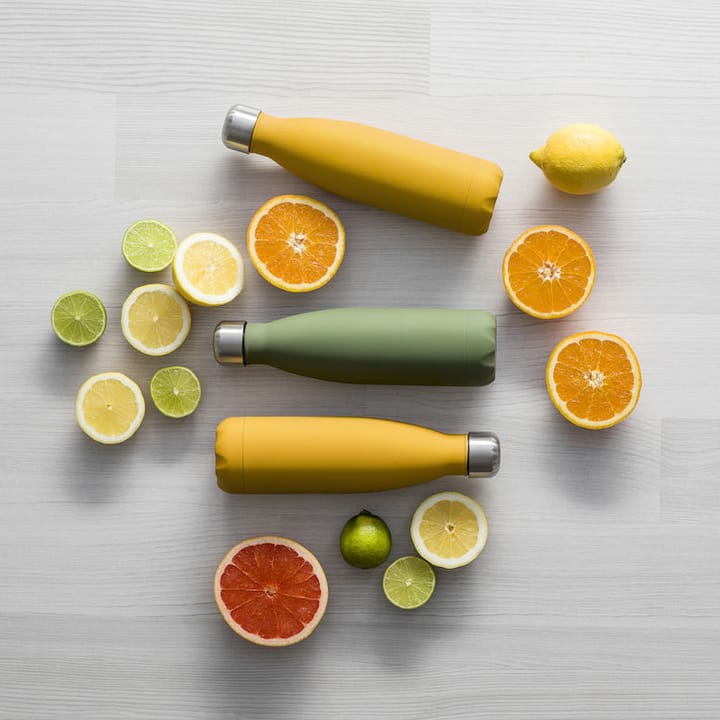 To Go stalen fles 0,5 liter, Geel Sagaform