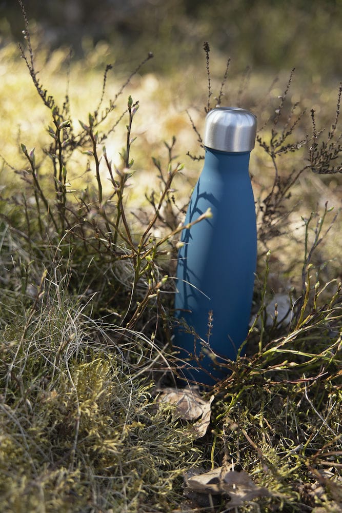 To Go stalen fles 50 cl., Blauw Sagaform