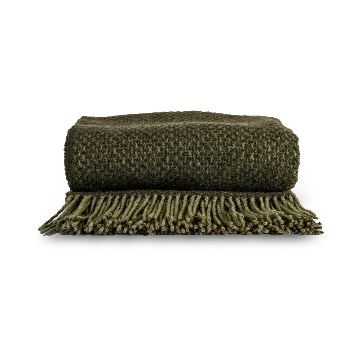 Sagaform Ulli deken 130x170 cm Groen | Scandinavisch Interieur | Katoenen dekens & spreien | Groen