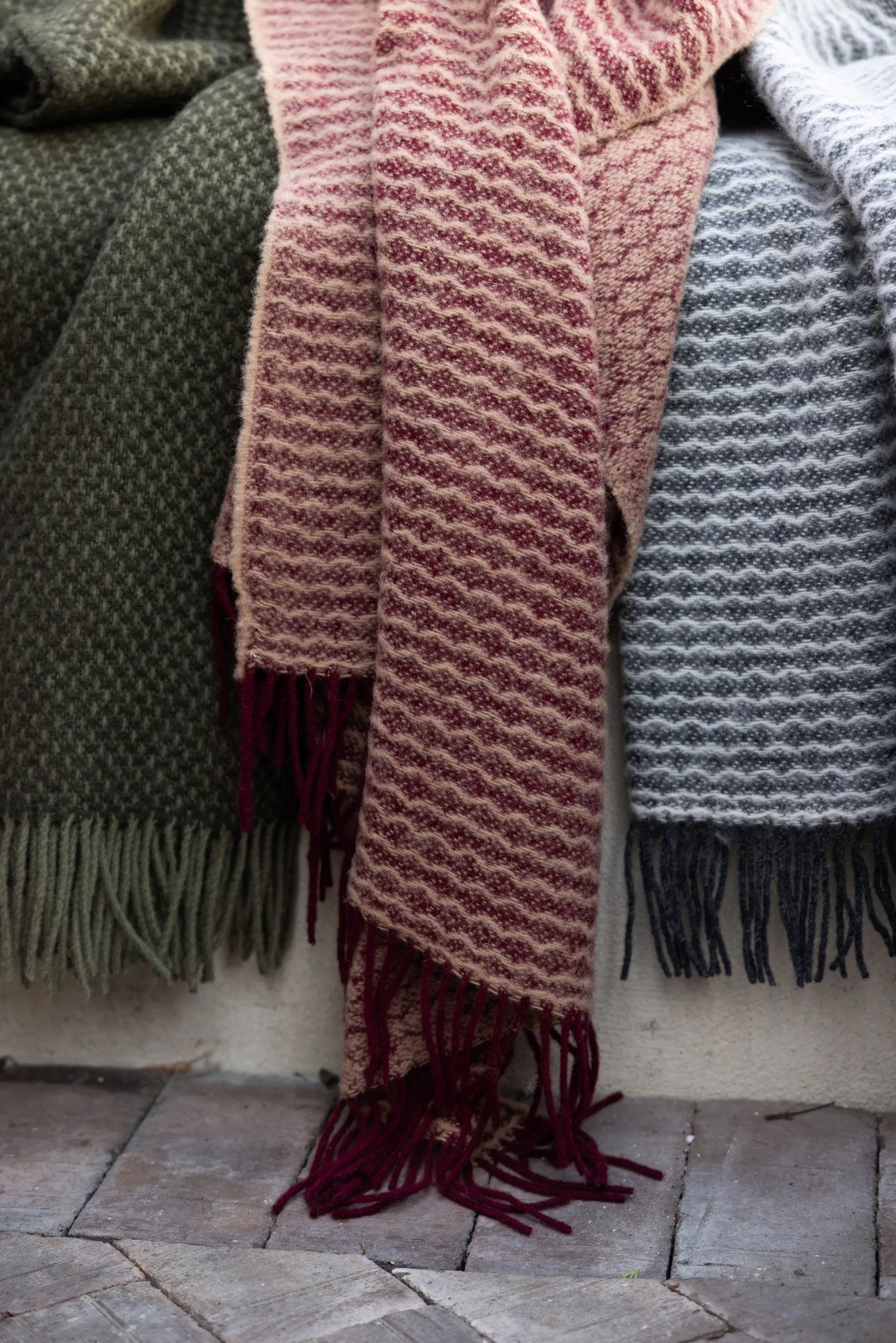 Ulli deken 130x170 cm, Groen Sagaform