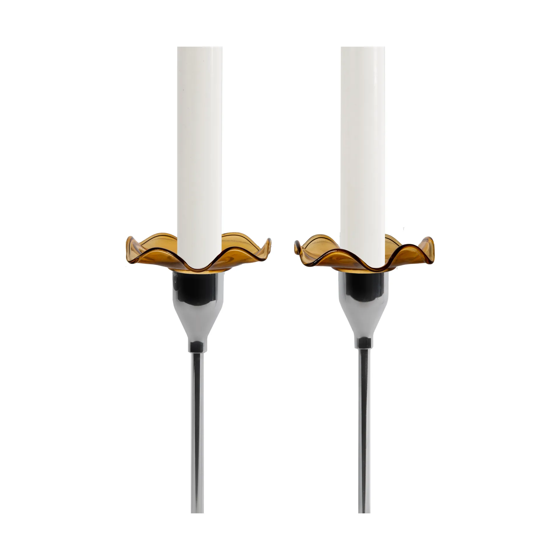 Viva kaarsenmanchet 2-pack, Amber Sagaform
