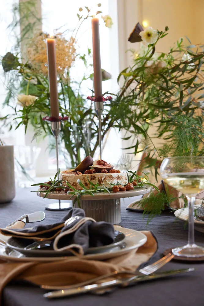 Viva kaarsenmanchet 2-pack, Bordeauxrood Sagaform