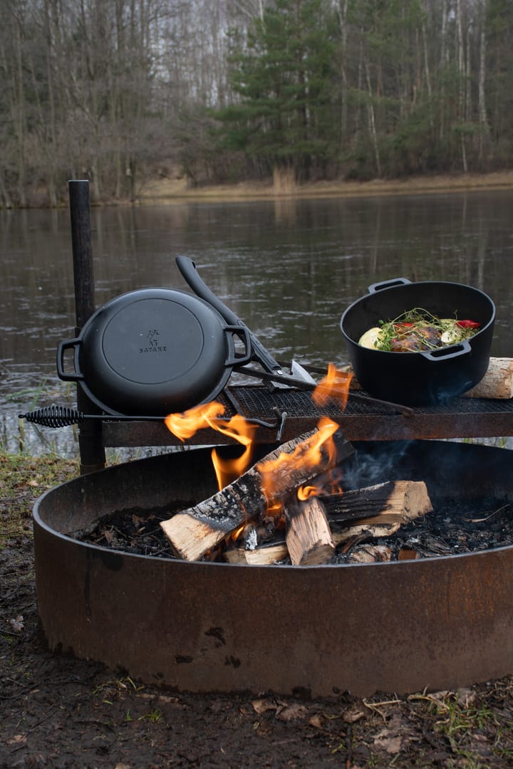 Gietijzeren braadpan met deksel, Ø26 cm Satake