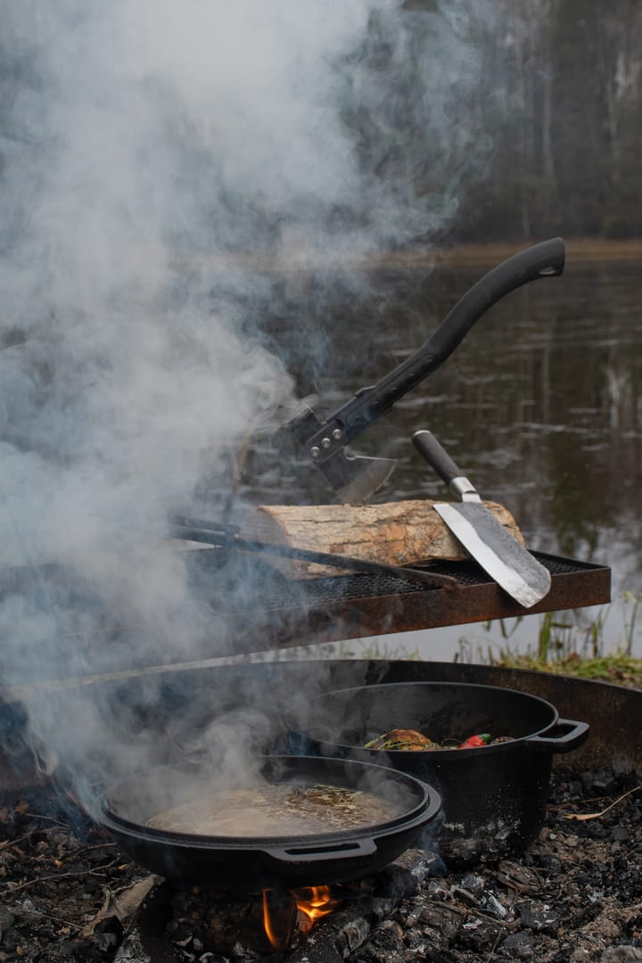 Gietijzeren braadpan met deksel, Ø26 cm Satake