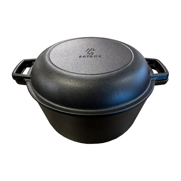 Gietijzeren braadpan met deksel, Ø26 cm Satake