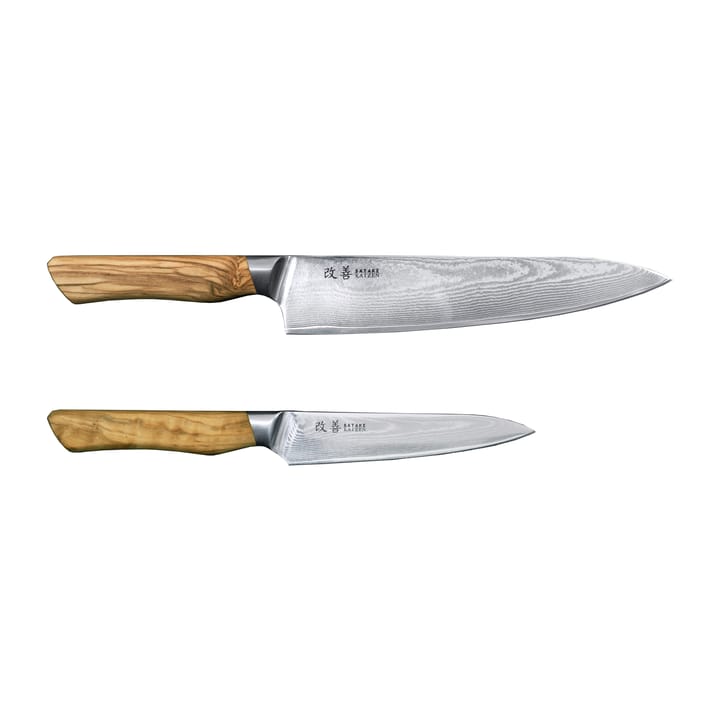 Kaizen messenset Gyoto 18 cm & Petty 12 cm - 2-delig - Satake