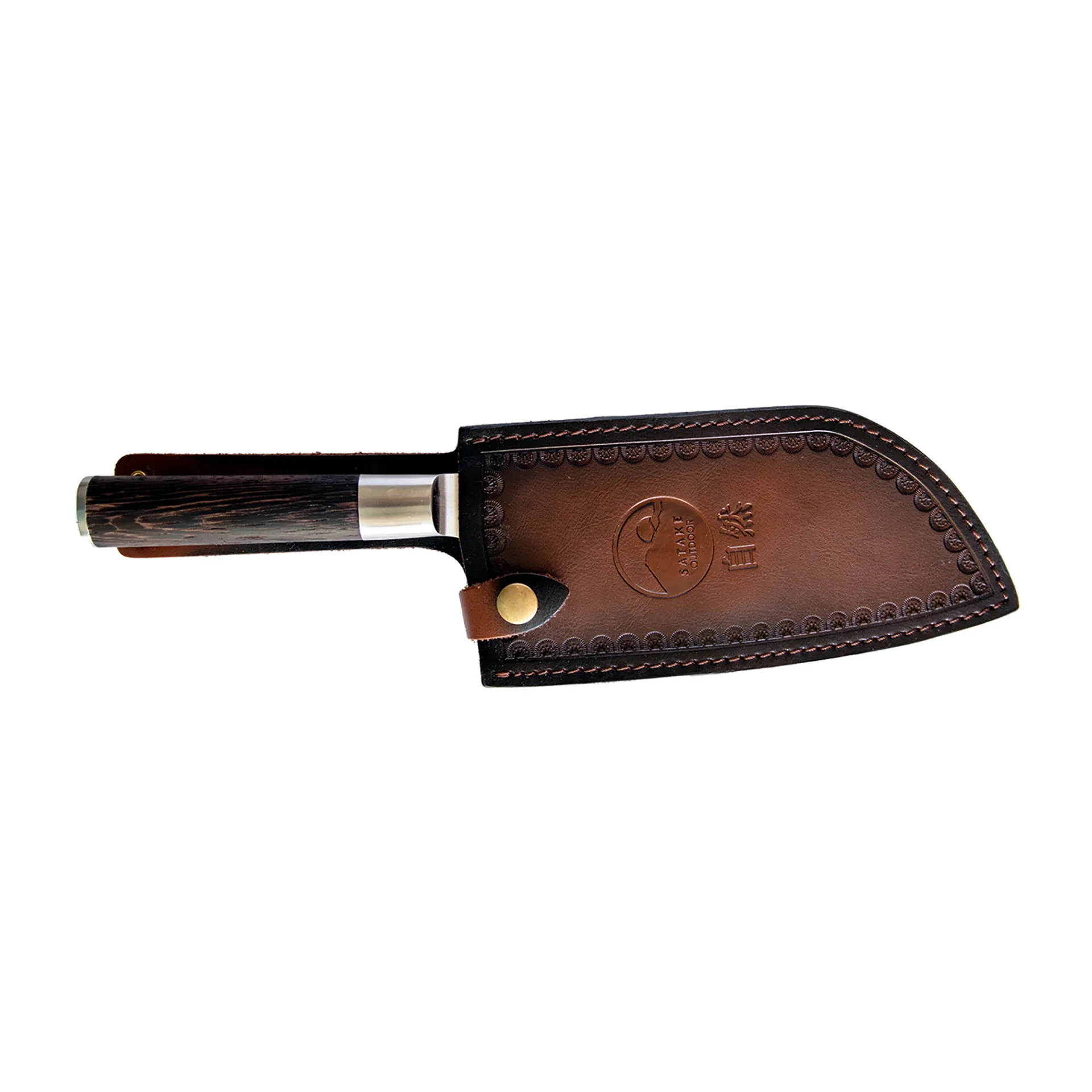 Kuro mori met saia/ hoes, 19,5 cm Satake