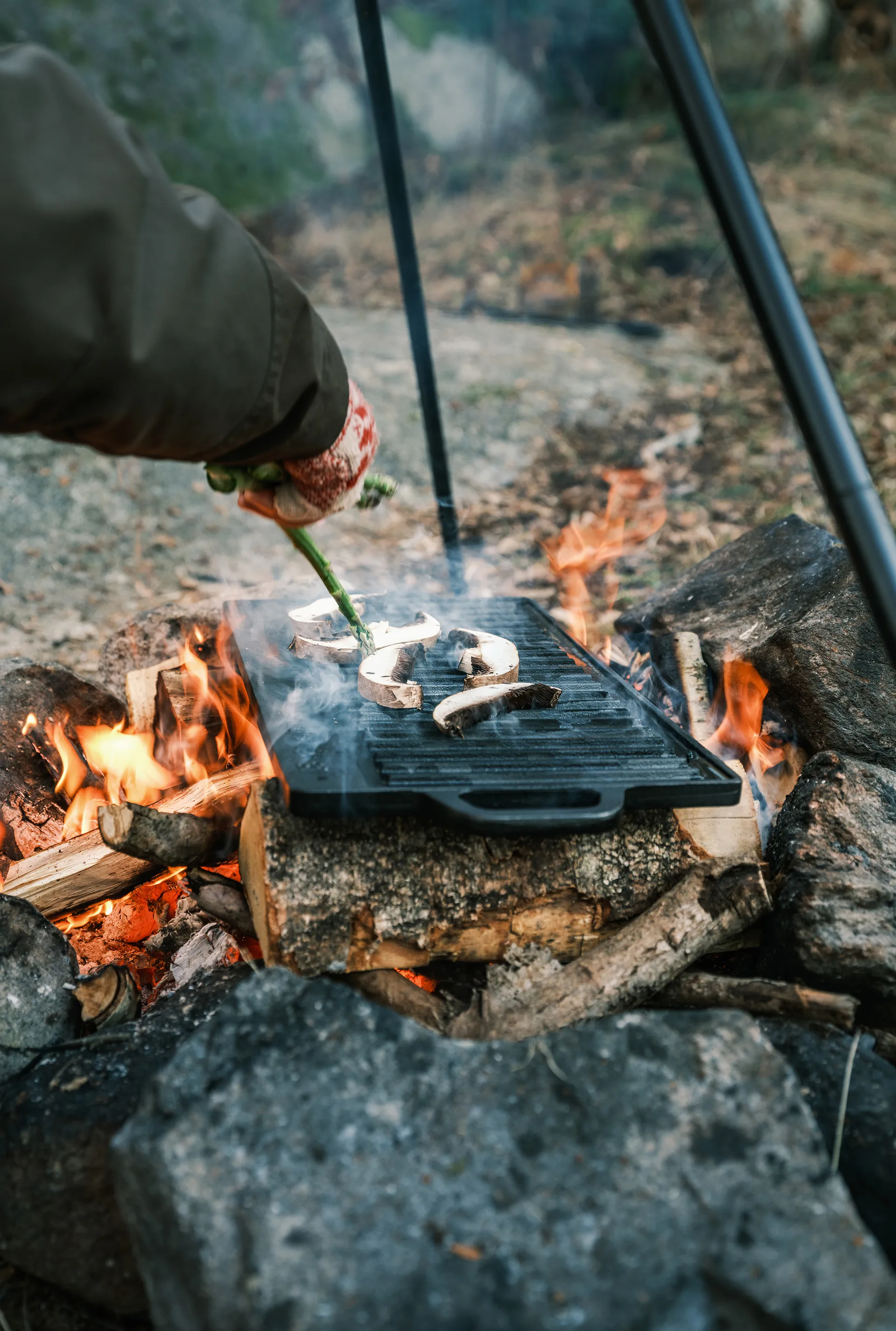 Satake bakplaat voor barbecue, 23x42 cm Satake