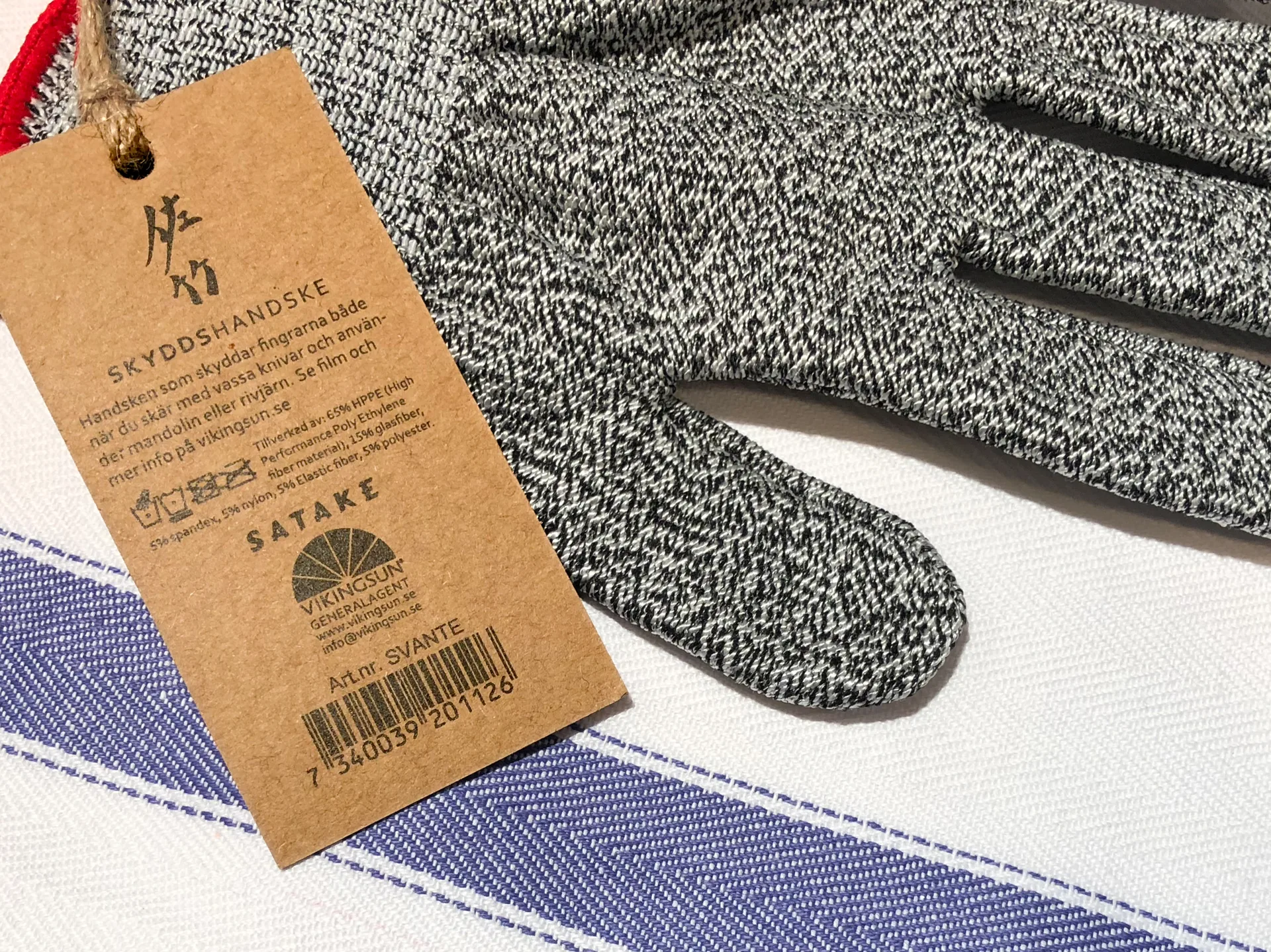 Satake beschermingshandschoen, Grijs Satake