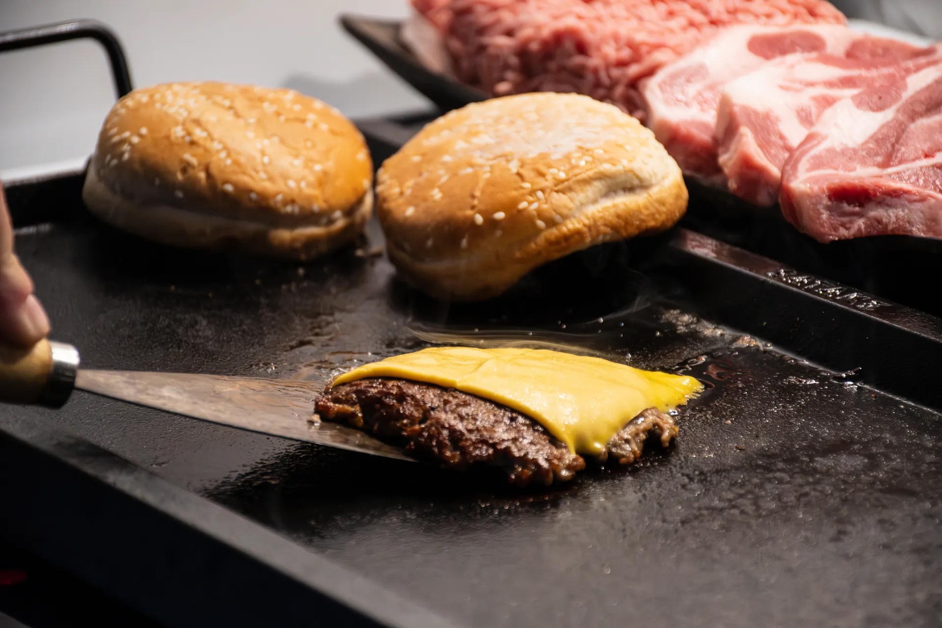 Satake gietijzeren bakplaat, 47,5x27 cm Satake