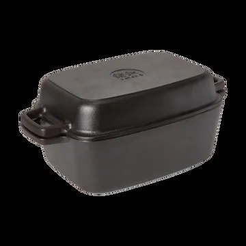 Satake gietijzeren braadpan rechthoekig - 30x22,5cm - Satake