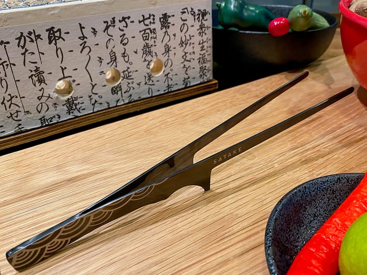 Satake Hibachi keukentang, Roestvrij staal Satake