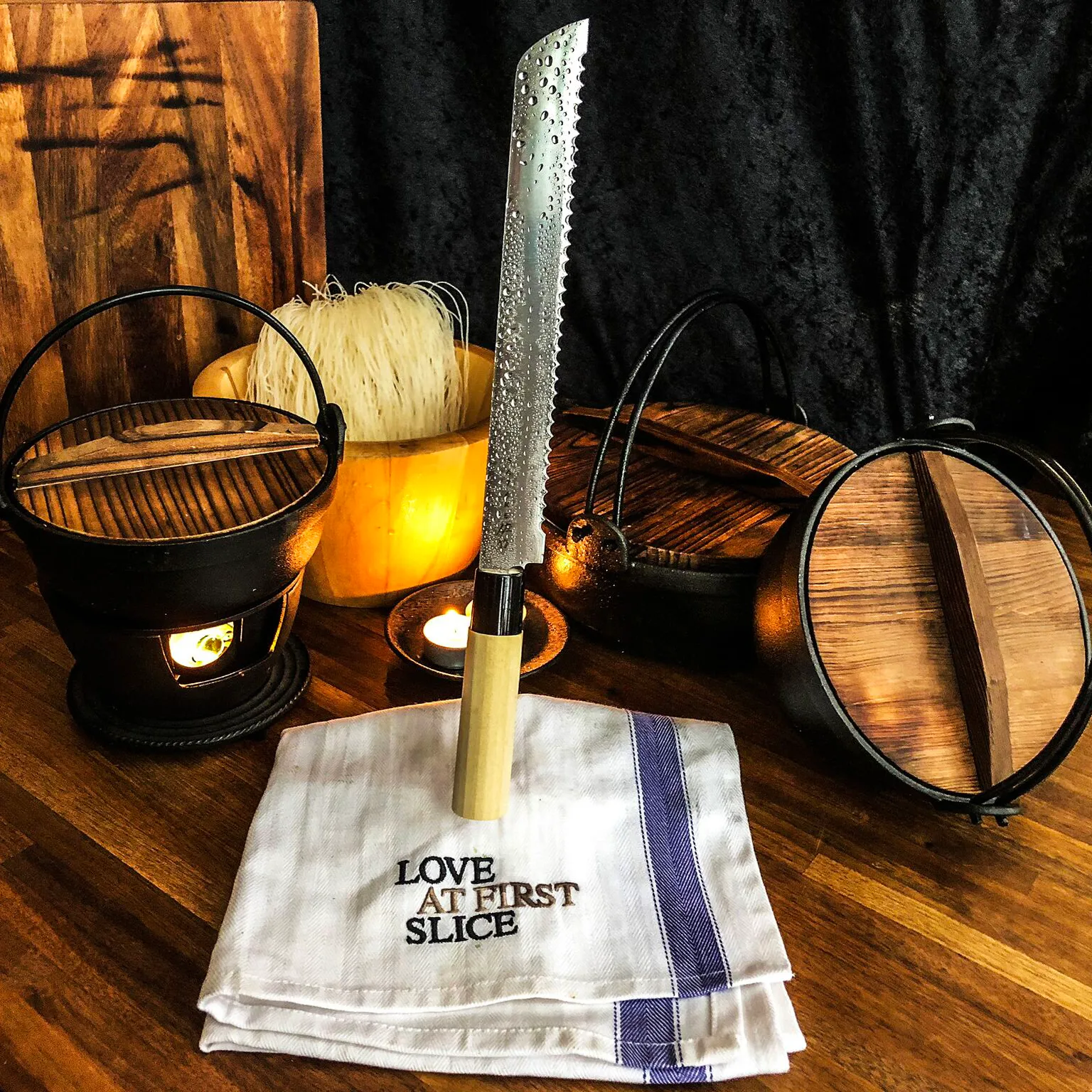 Satake Houcho broodmes, 24 cm Satake