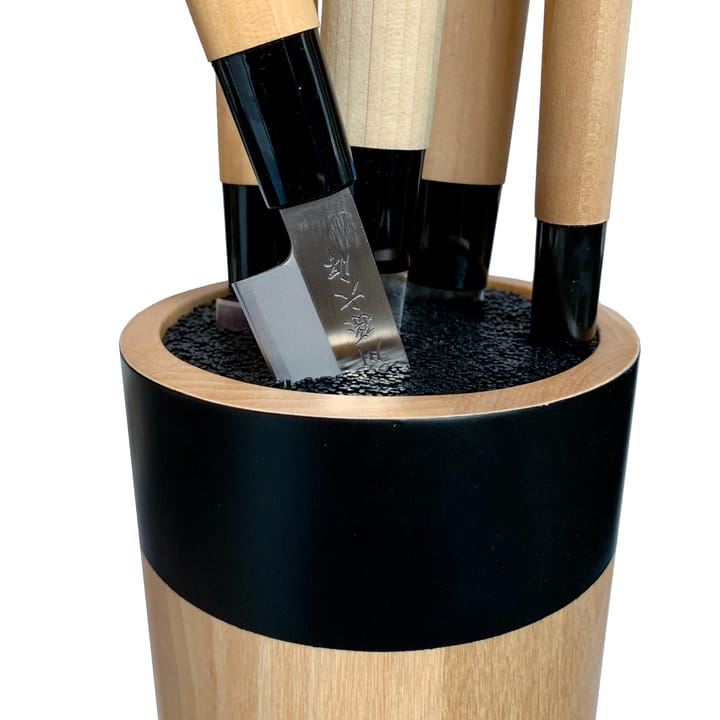 Satake Houcho Flexibel messenblok, Berkenhout-zwart Satake