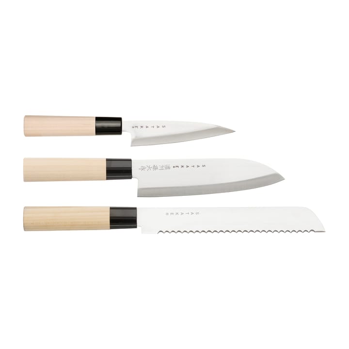 Satake Houcho messenset 3-delig - Hi Carbon Steel - Satake