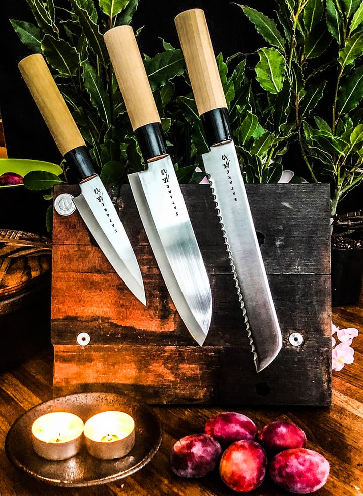 Satake Houcho messenset 3-delig, Hi Carbon Steel Satake