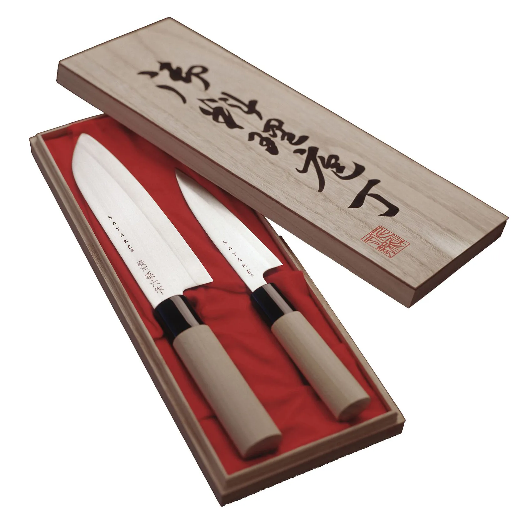 Satake Houcho messenset petty & santoku, 2-delig Satake
