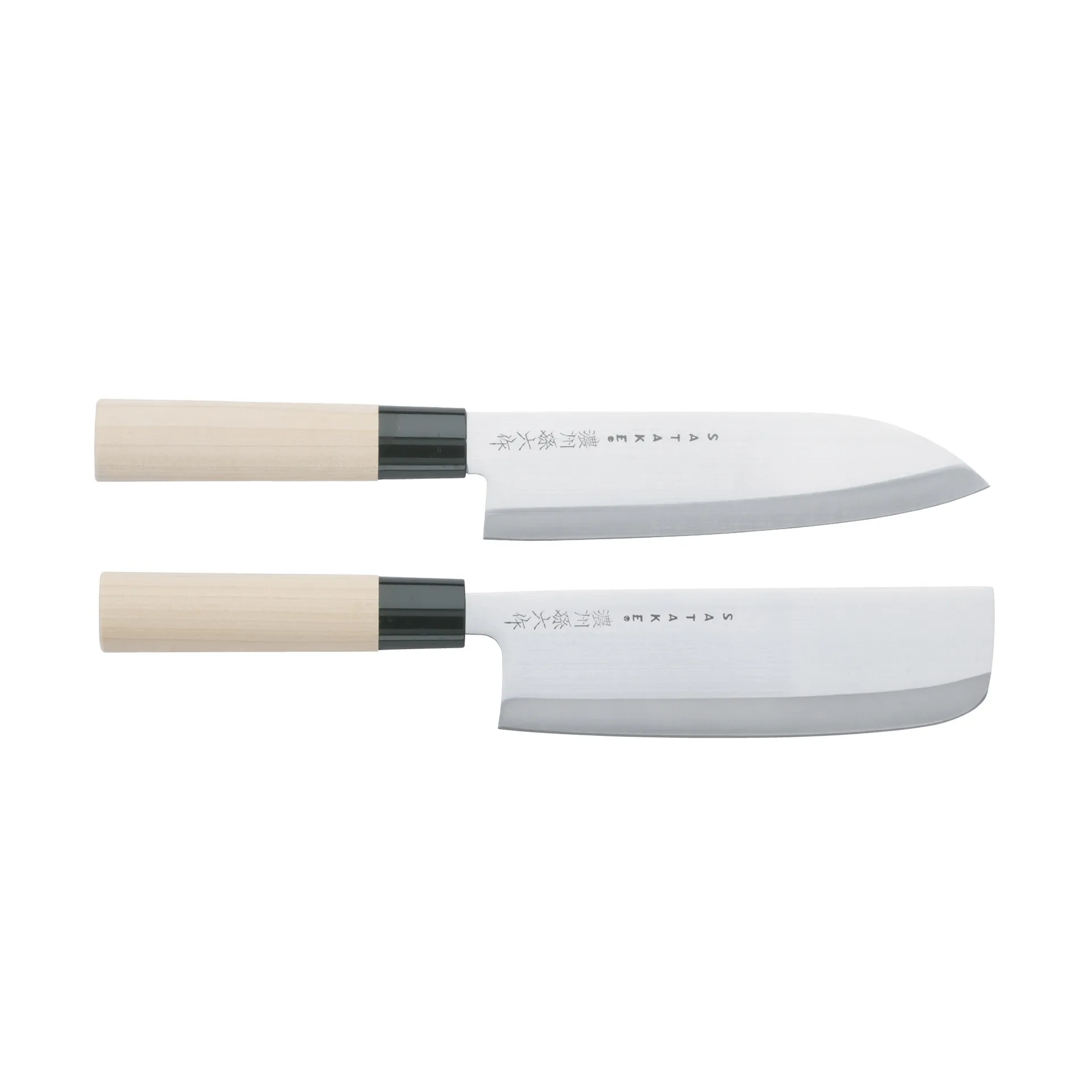 Satake Houcho messenset santoku & nakiri, 2-delig Satake