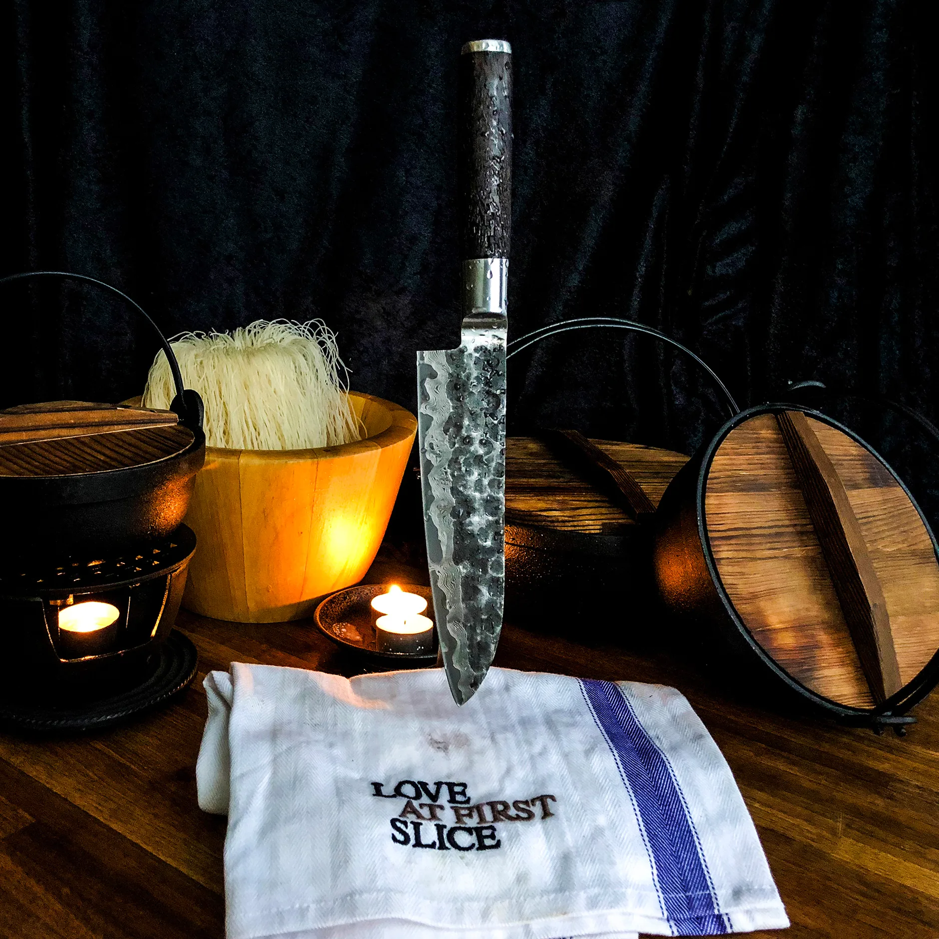 Satake Kuro santoku, 18 cm Satake