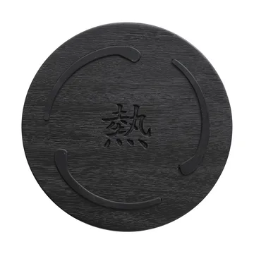 Satake magnetische onderzetter - Zwart-siliconen - Satake