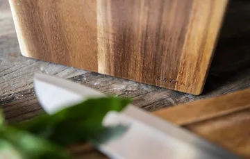 Satake messenmagneet - Acacia, 5 messen, 22,8x18x8 cm - Satake