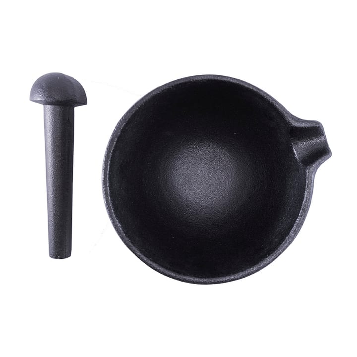 Satake Nabe gietijzeren vijzel, Zwart Satake