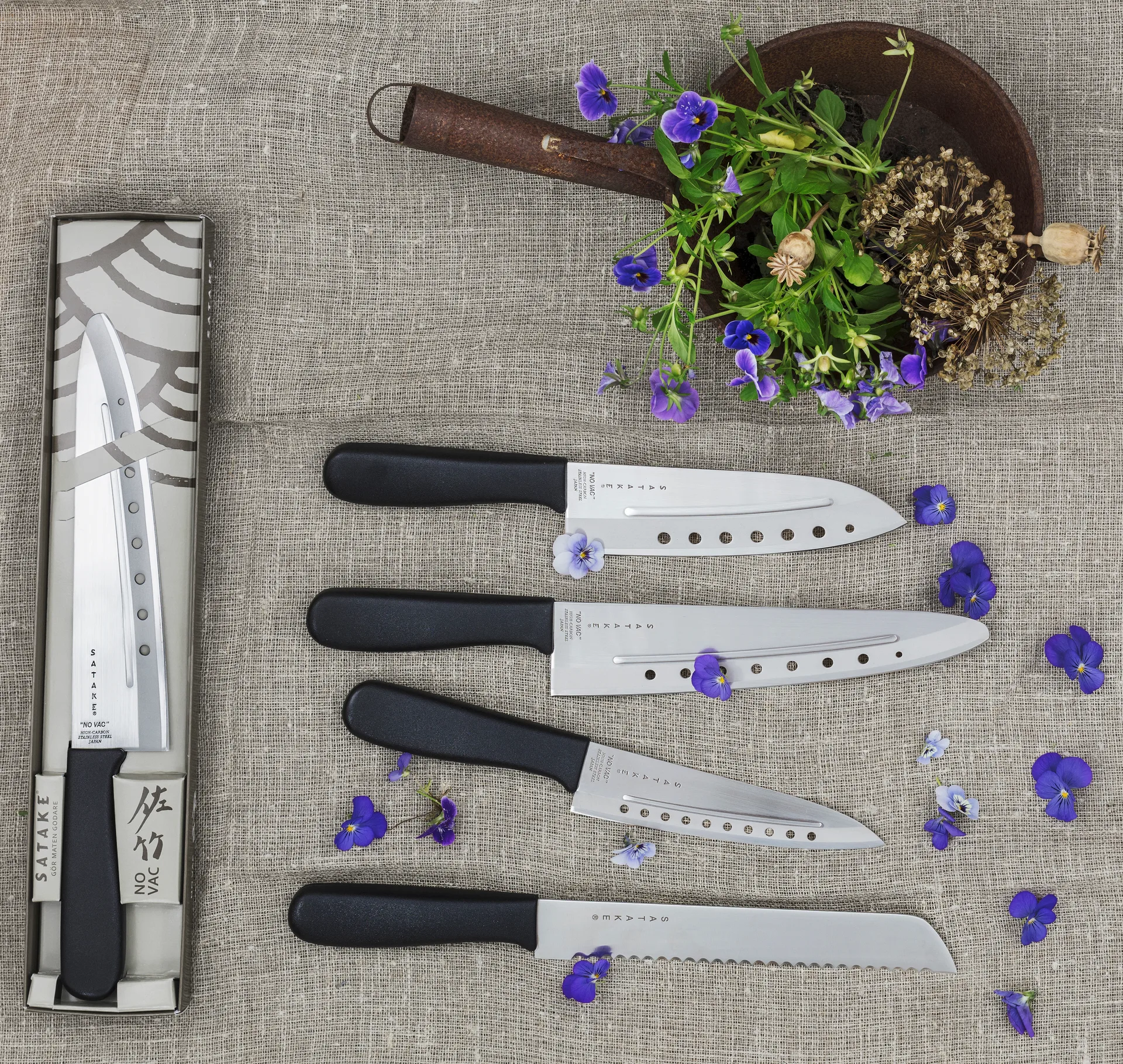 Satake No Vac vleesmes, 21 cm Satake