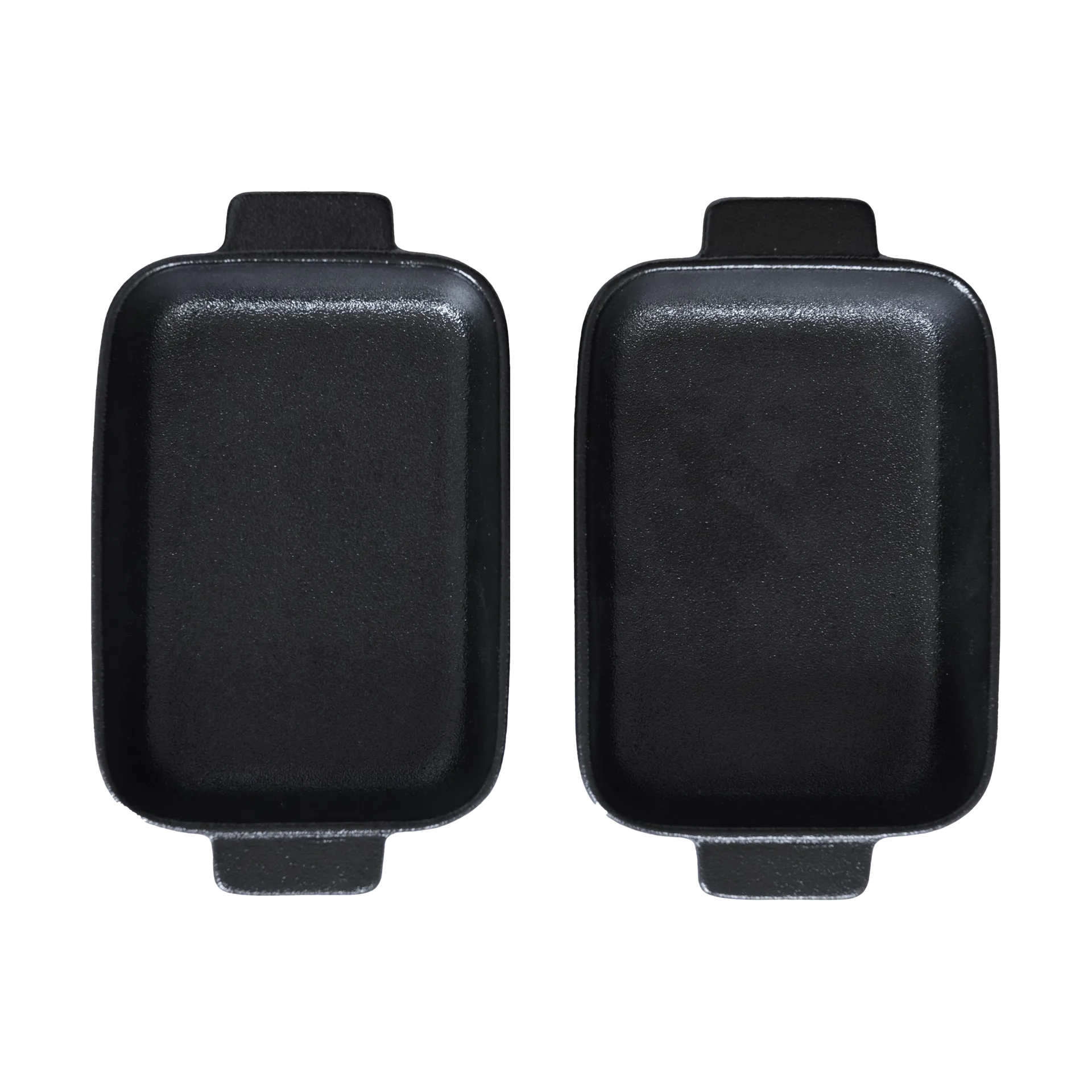 Satake ovenschaal porselein zwart 2-pack, 19 cm Satake