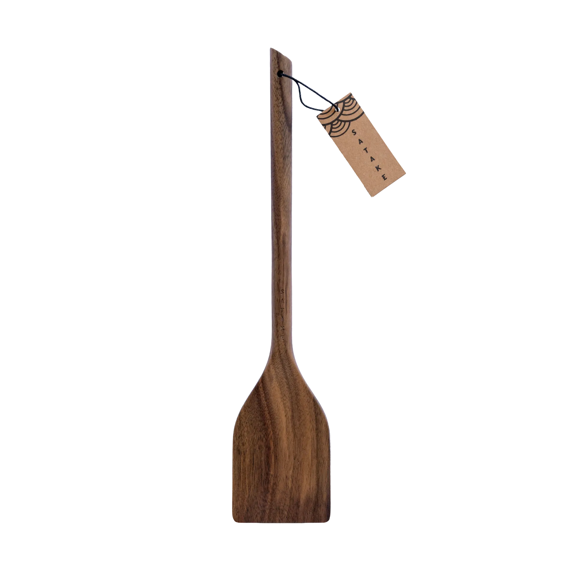 Satake spatel 33,5 cm, Walnotenhout Satake