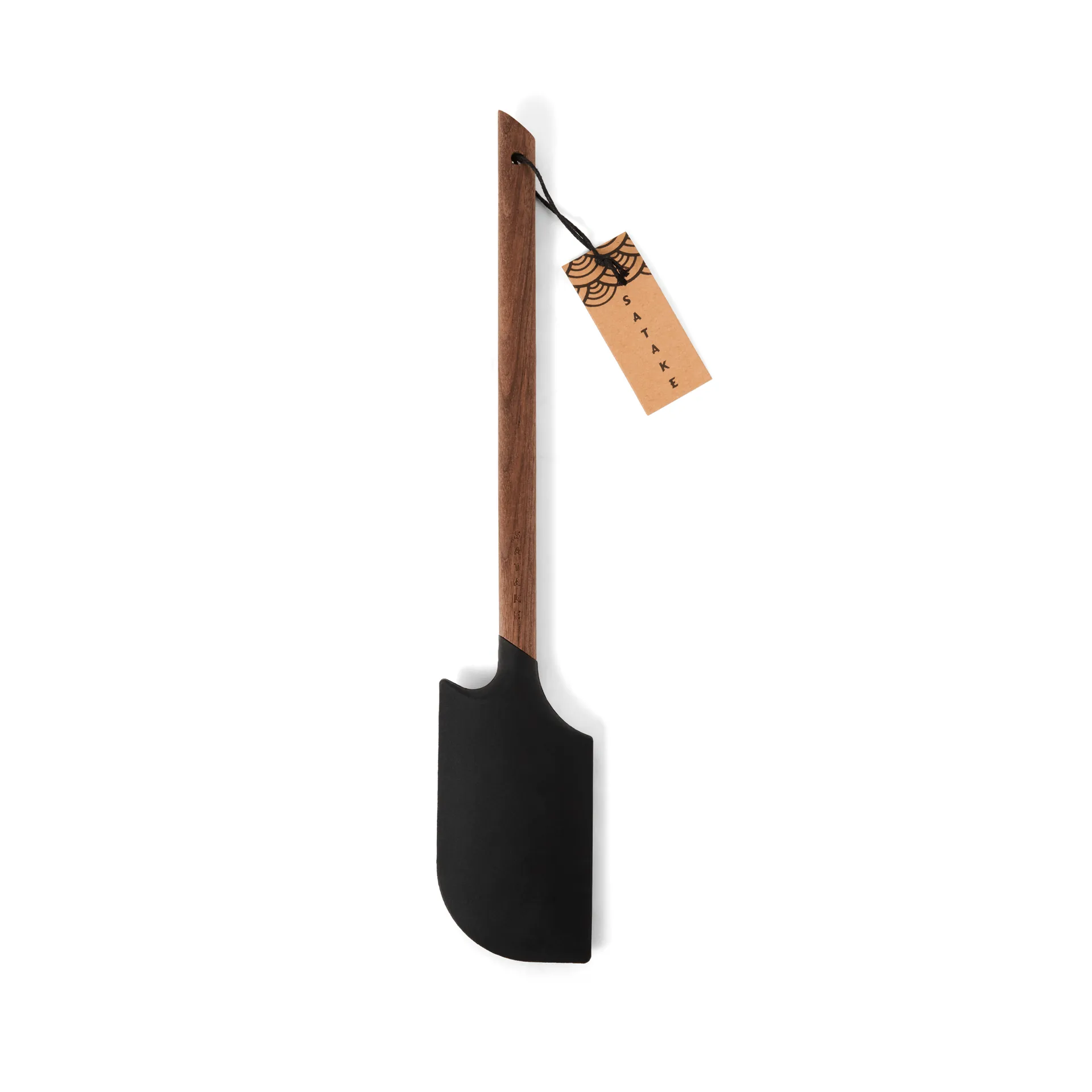 Satake spatel, Walnoot-siliconen, 33,6x6 cm Satake