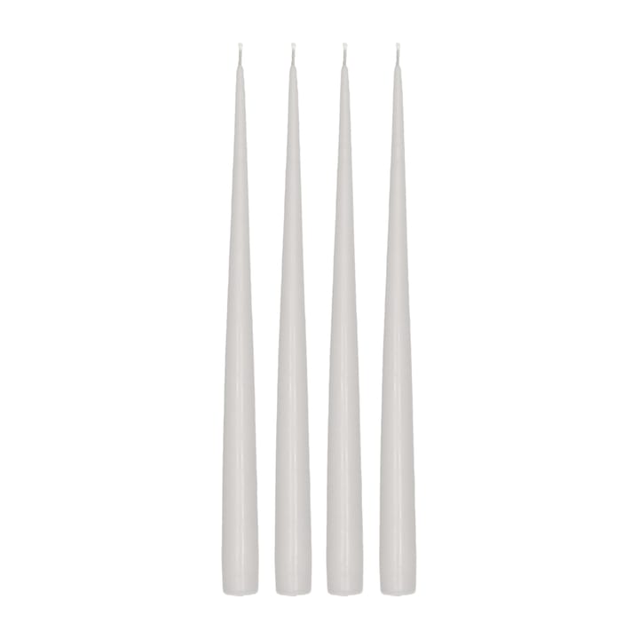 Atmosphere dinerkaarsen 4-pack 32 cm - Icy Grey - Scandi Essentials