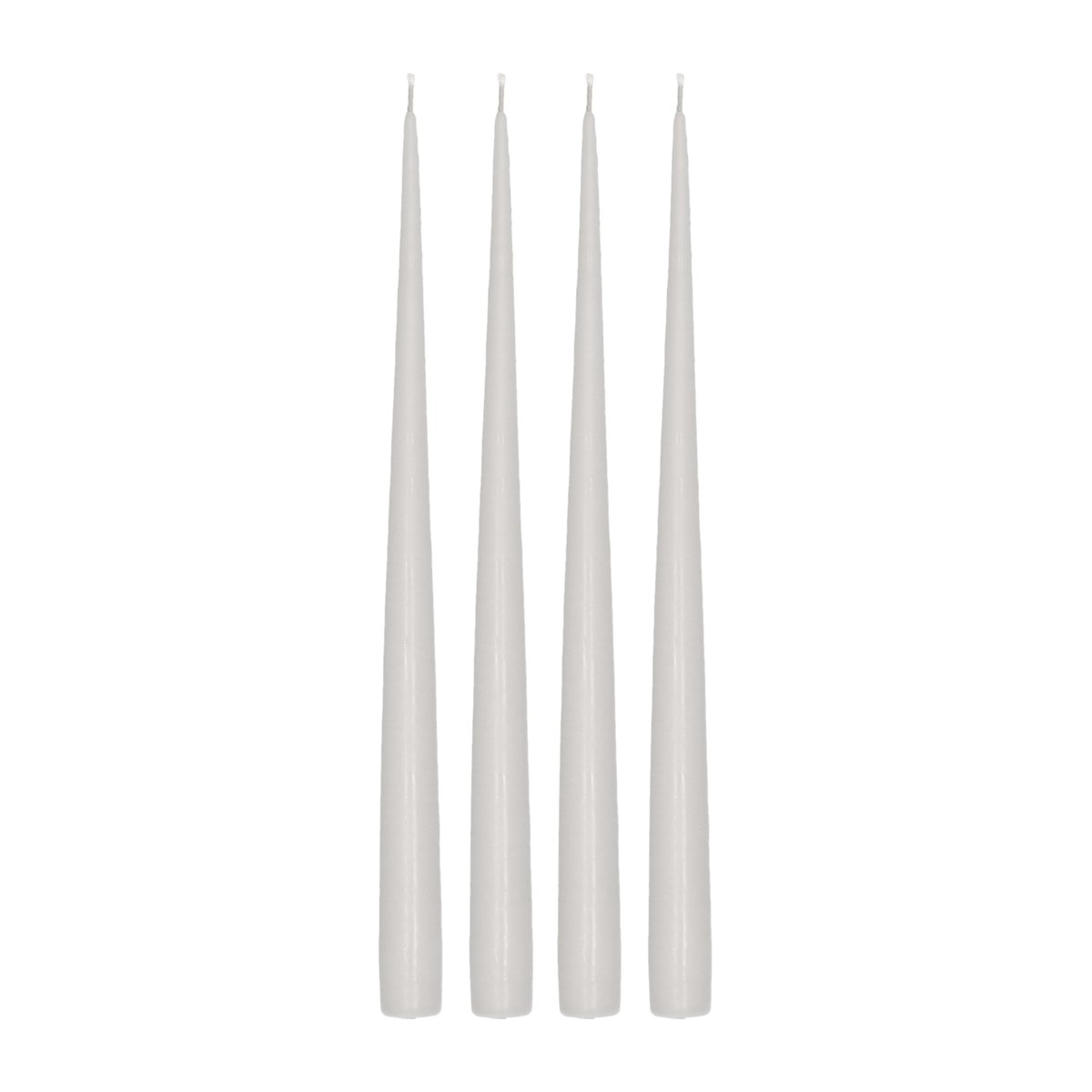 Scandi Essentials Atmosphere dinerkaarsen 4-pack 32 cm Icy Grey