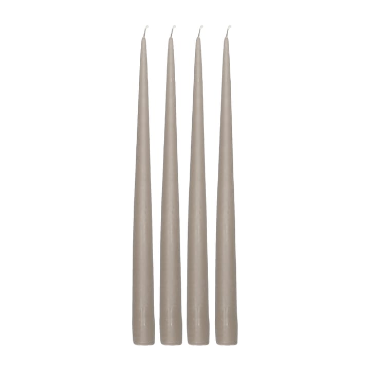 Atmosphere dinerkaarsen 4-pack 32 cm - Taupe - Scandi Essentials