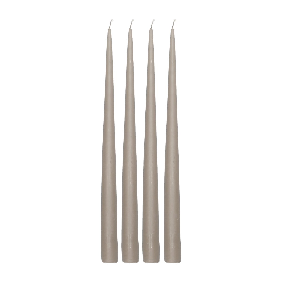 Scandi Essentials Atmosphere dinerkaarsen 4-pack 32 cm Taupe