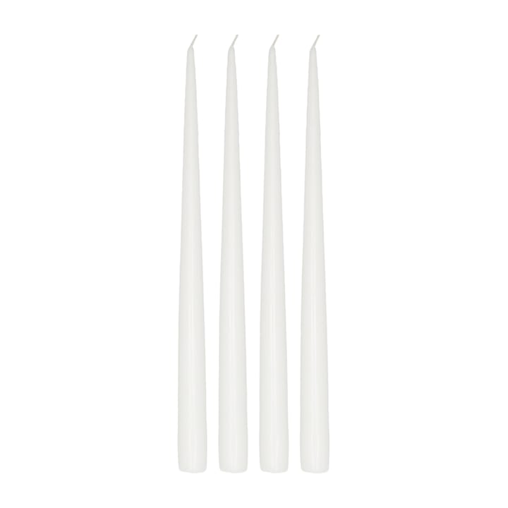 Atmosphere dinerkaarsen 4-pack 32 cm - White - Scandi Essentials