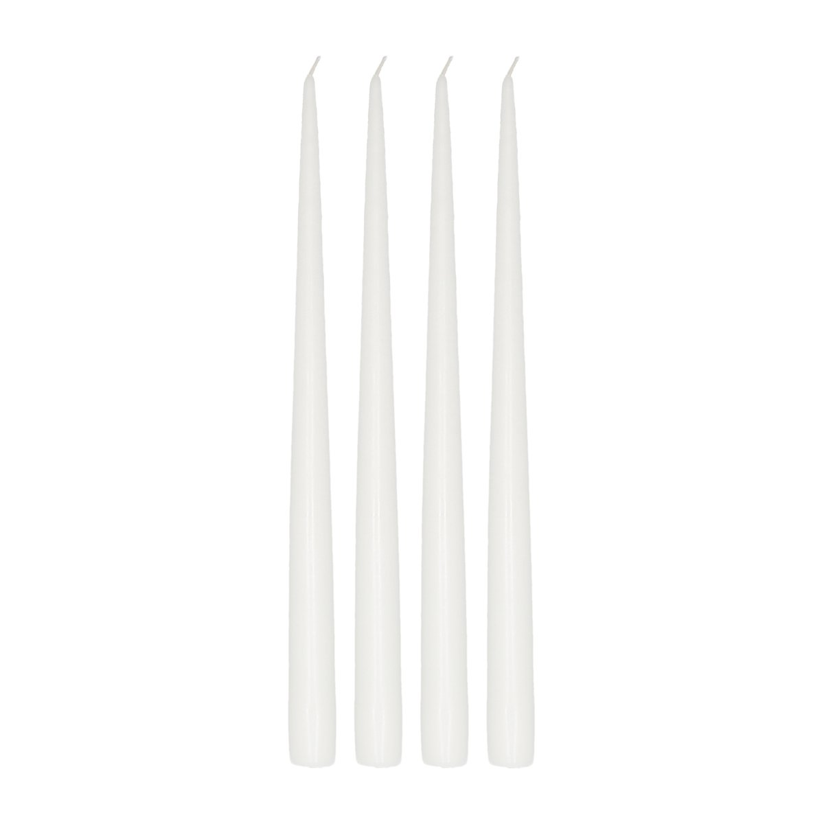 Scandi Essentials Atmosphere dinerkaarsen 4-pack 32 cm White