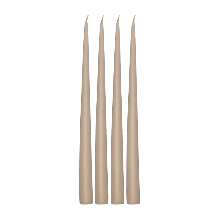 Atmosphere dinerkaarsen 4-pack 32 cm - Zand - Scandi Essentials