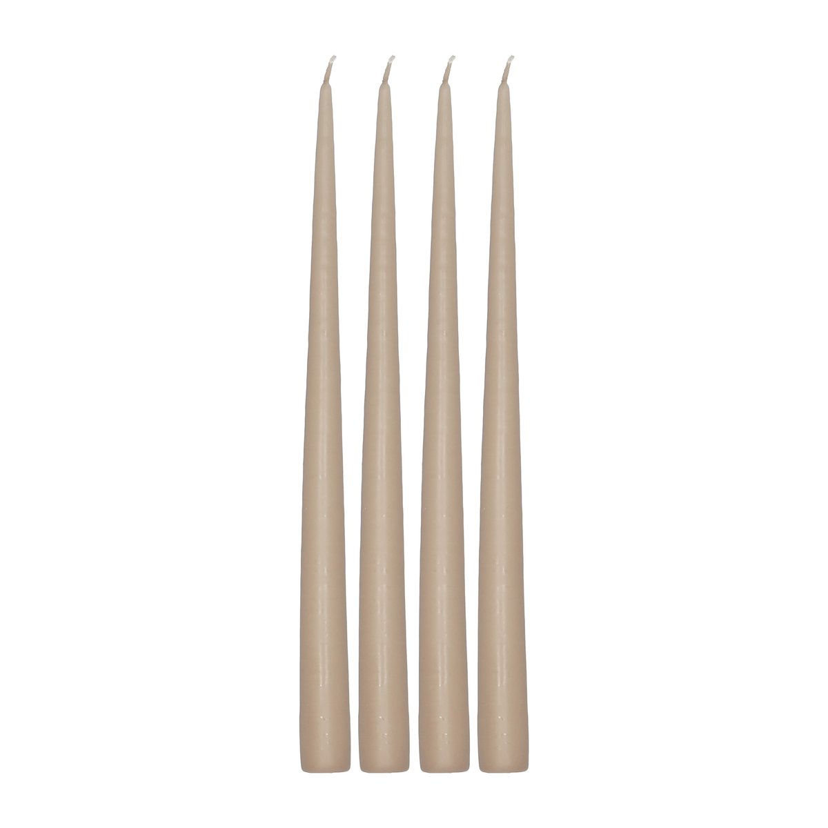 Scandi Essentials Atmosphere dinerkaarsen 4-pack 32 cm Zand