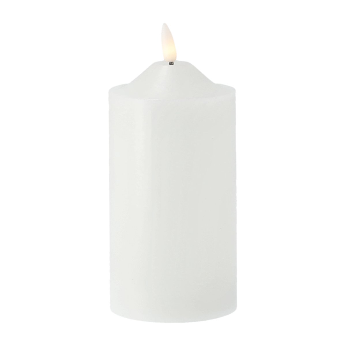 Scandi Essentials Bright blokkaars led 17 cm Wit | Scandinavisch Interieur | Lichtsnoeren & decoratieve verlichting | Wit