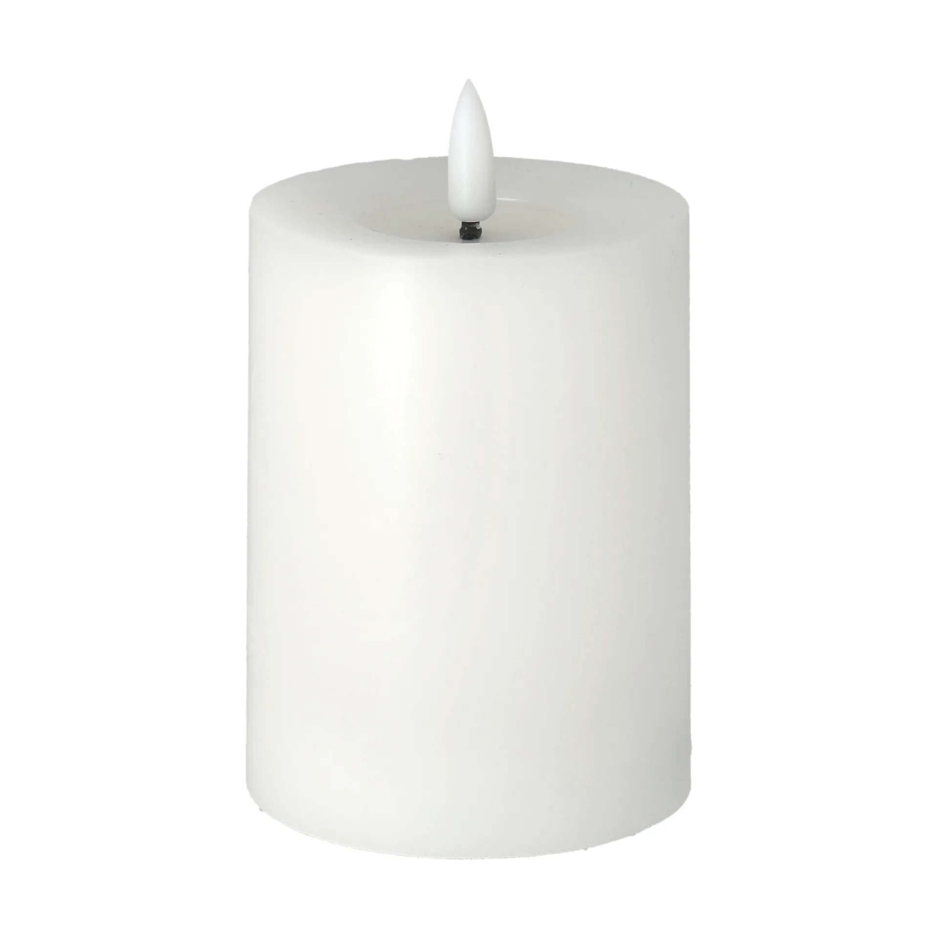 Bright Melt blokkaars led 12,5 cm, Wit Scandi Essentials