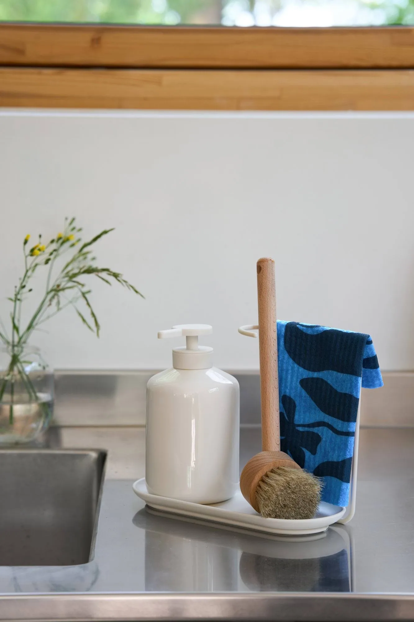 Daily vaatdoek met patroon, Blauw, 3-pack Scandi Essentials