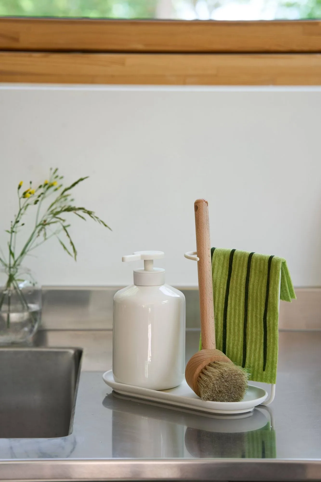Daily vaatdoek met patroon, Groen, 3-pack Scandi Essentials