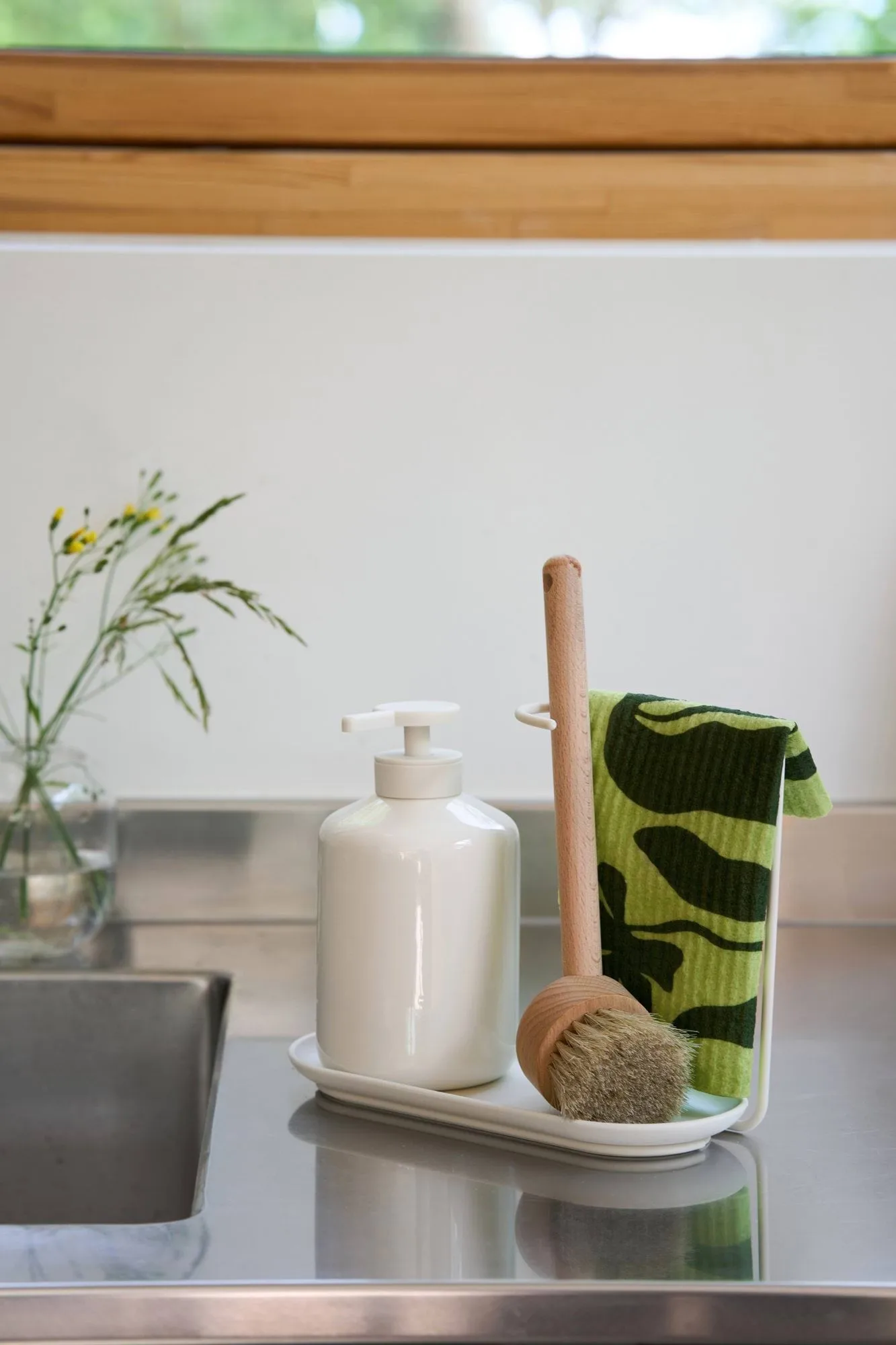Daily vaatdoek met patroon, Groen, 3-pack Scandi Essentials