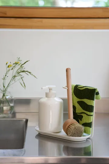 Daily vaatdoek met patroon - Groen, 3-pack - Scandi Essentials