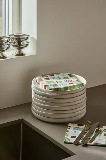 Gift papieren servet - multi, 20-pack, 33x33 cm - Scandi Essentials