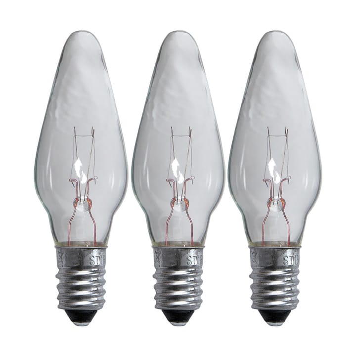 Lit lichtbron E10 reservelampjes 55V 3-pack - Helder, 3W - Scandi Essentials