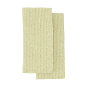 Rinse vaatdoekje - saliegroen, 2-pack - Scandi Essentials